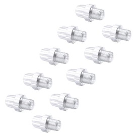 POFET 10pcs Aluminum Bike Brake Handle Adjustment Screws Bike Accessories Silver
