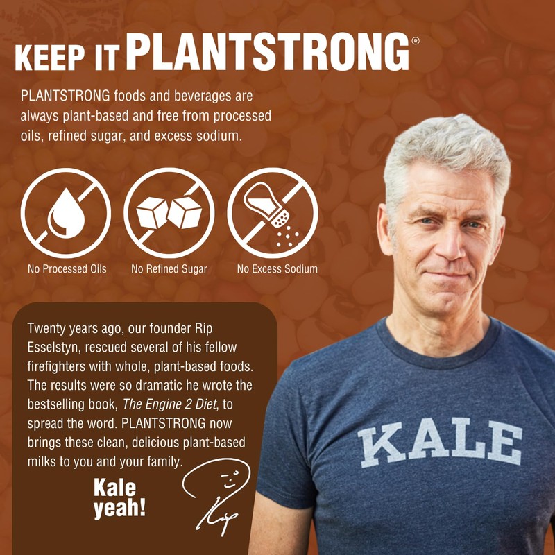 PLANTSTRONG Engine 2 Firehouse Chili Soup - Organic, Plant-Based, Non-GMO,