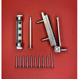 Original Winkhaus repair kit for plastic windows consisting of corner bearing scissor bearing for the AktivPilot autoPilot series including mounting kit (silver)