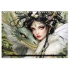 Elves and Dragons - A magical connection (Wall Calendar 2026