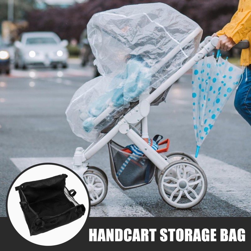 Didiseaon Pushchair Organiser for Floor Basket, Storage Bag for Baby