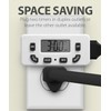 Fosmon Digital Timer for Electrical Outlets, Indoor 24 Hour Light