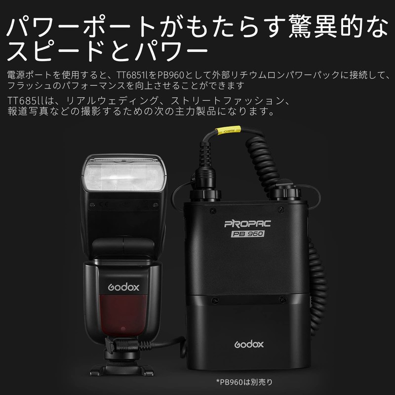 GODOX TT685II-S Flash Stropo 2.4G HSS 1/8000S TTL GN60 330