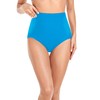 Upopby - Calzones de bikini de cintura alta para mujer,
