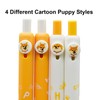 Maydahui 8 Pcs Cute Corgi Pens Retractable Shiba Inu Puppy