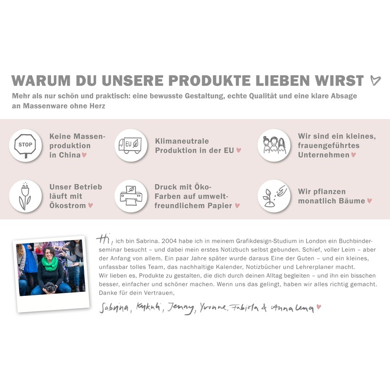 Eine der Guten Appointment Calendar A6 - Calendar 2026, Mini