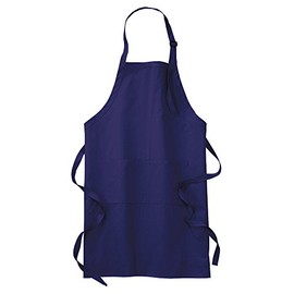 Star and Stripes Apron Chef Navy Blue Apron 65% Polyester, 35% Cottons Navy Free Size Long Apron
