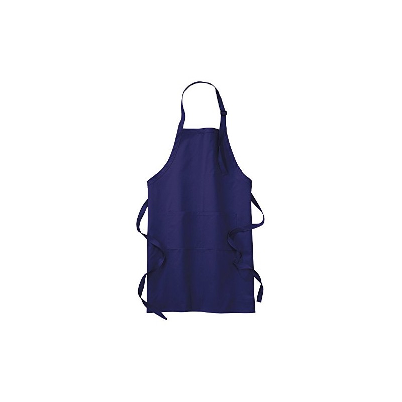 Star and Stripes Apron Chef Navy Blue Apron 65% Polyester,