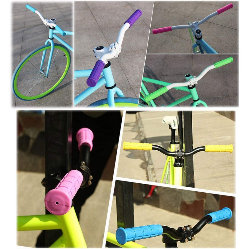 Platt Bicycle Grip Covers Durable Non-Slip Soft Rubber Bar Handle