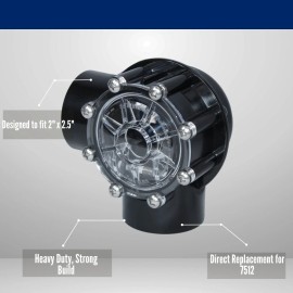 For Pentair, For Jandy, For Hayward 90 Degree Check Valve Pool and Spa 2" x 2.5" Replacement for 7512 Check Valve