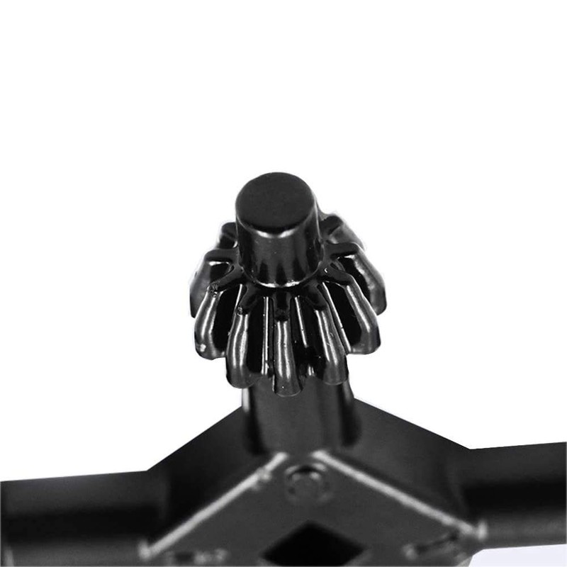 Eyech 2Pcs 4 in 1 Drill Chuck Key, 4 Way