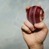 TrySalar® Cricket Practice Ball Red Leather Grade A Senior Training