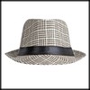 White Fang CZ161 Hat, Medium Folding Hat, Summer, Straw Hat,