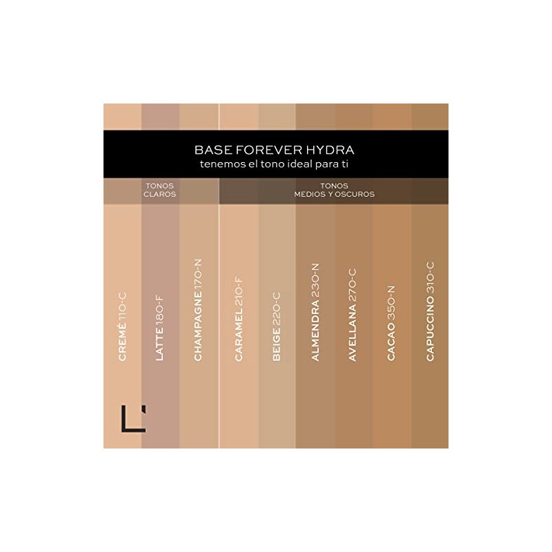 L´Bel - Base de Maquillaje Forever Hydra de Larga Duración