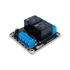 Innfeeltech 1 x DC 12 V relay module 2 channel relay with optocoupler high or low level trigger extension board
