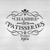 French Label Chambre des Patisseries Stencil Template for Walls and
