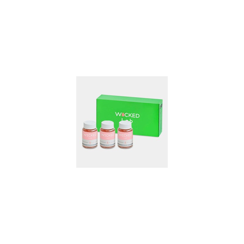 (Wikid Lab) 3 bottles of pink gummy bears / (위키드랩)