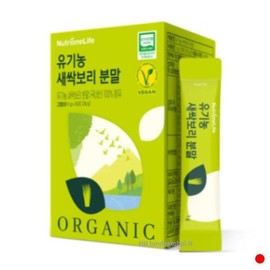 NutriOne 뉴트리원 유기농 새싹보리 분말 폴리코사놀 추천 30포 NutriOne Organic Young Barley Powder Policosanol Recommended 30 Pack