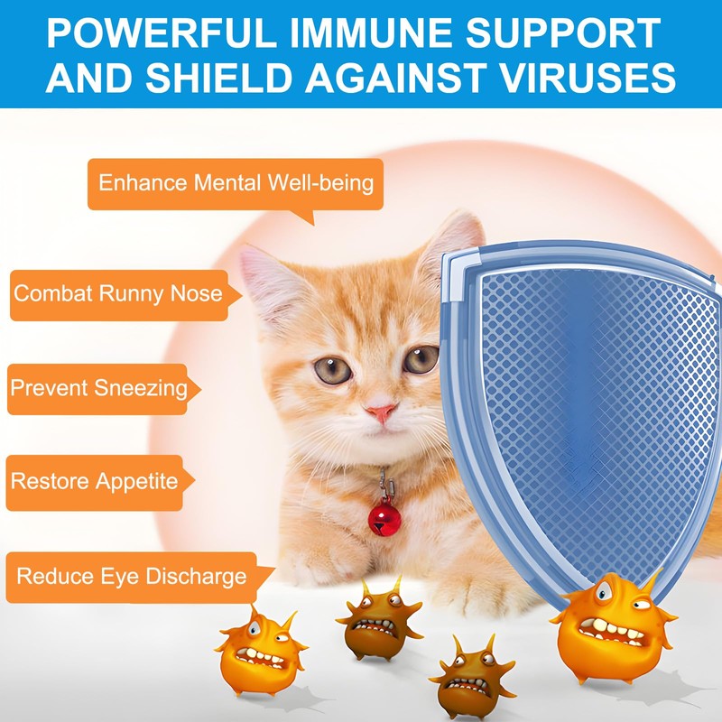 ALIVO L-Lysine for Cats, Lysine Powder for Cats Support Immune