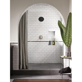 Moen Verso 9-Inch Round Rain Shower Head with Infiniti Dial and Magnetix Docking, Adjustable High-Pressure Rainfall Shower, Spot Resist Brushed Nickel, 220R2SRN