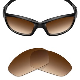 Mryok Replacement Lenses for Oakley Straight Jacket 2007 - Options, Polarised - Brown Gradient Tint
