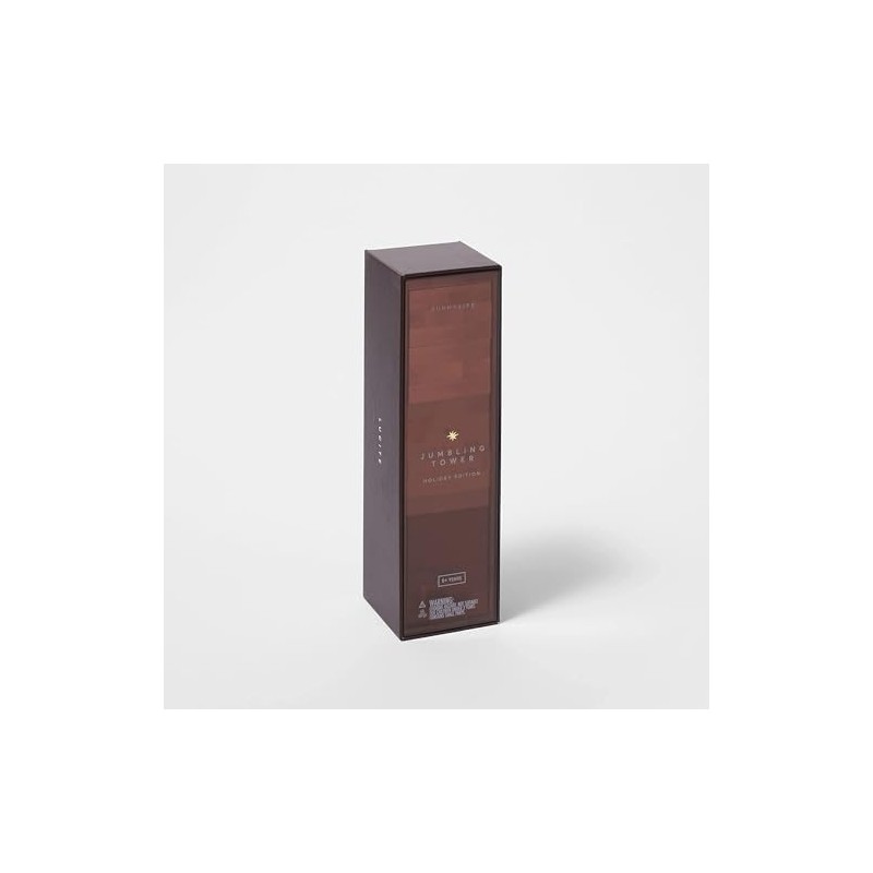 Sunnylife Lucite Acrylic Jumbling Tower - Holiday Edition