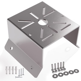 Demimy 2-Pack Corner Mount Security Camera Bracket, Stainless Steel with Hardware