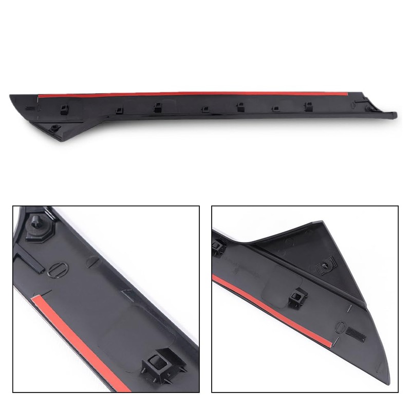 PIT66 Front Windshield Outer Trim Compatible with Ford Explorer 4