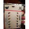 Unbranded 1 pack of 6 Pairs Neon Fluorescent Pierced 1"