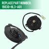 WIKIBB Electric Radiator Cooling Fan Motor Replacement for Honda Trx420Fe