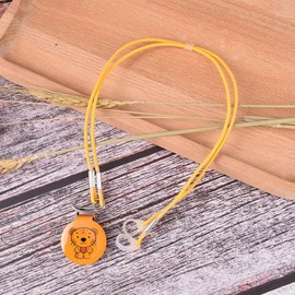 Hearing Aid Clips Hearing Aids Holder Protector Protection for BTE and ITE with Cartoon Design (Tiger)