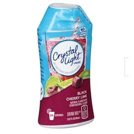Crystal Light Sugar Free Calorie Free Black Cherry Lime Liquid Drink Mix, Caffeine Free, 1.62 Fl Oz
