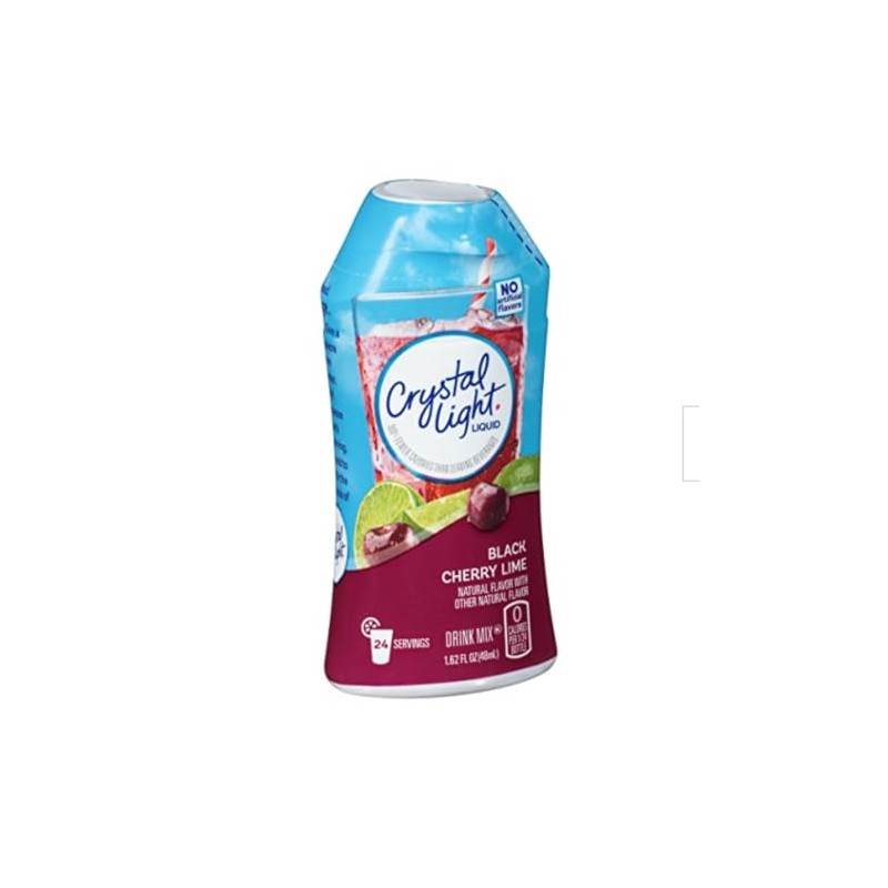 Crystal Light Sugar Free Calorie Free Black Cherry Lime Liquid