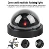 TIMESETL 4PCS Dummy Camera, Hemisphere Dome Camera Fake Security Camera