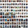Classic Movies Stickers, 200PCS Various Nostalgic Movies Stickers, Retro Small