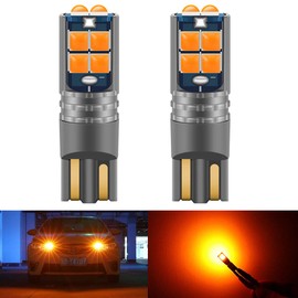 T10 LED Voice Lamp, T10 LED Canceller, T10 LED Amber, Built-in Canceller, CANBUS T10, LED Room Lamp, 10SMD 3030 Chip, T10 LED License Plate Light, 40,000 Hours, Vehicle Inspection Compatible, 12 V,