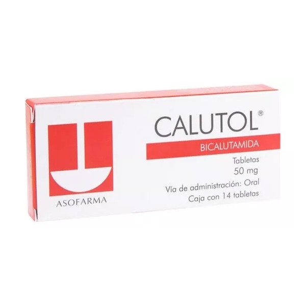 Calutol 50 Mg Caja Con 14 Comprimidos