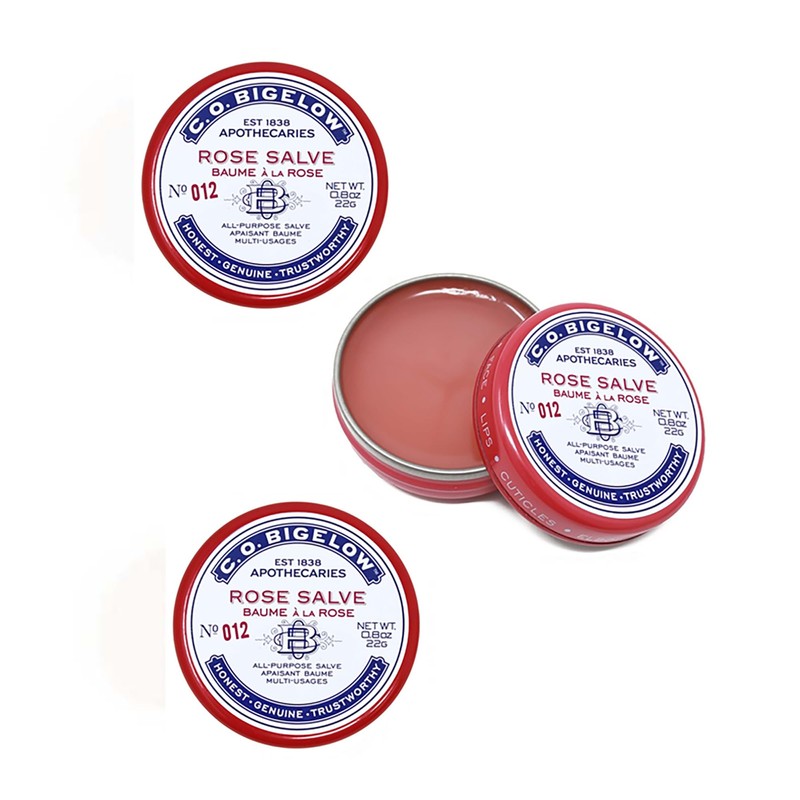 C. O. Bigelow - Juego de 3 bálsamos labiales multiusos,