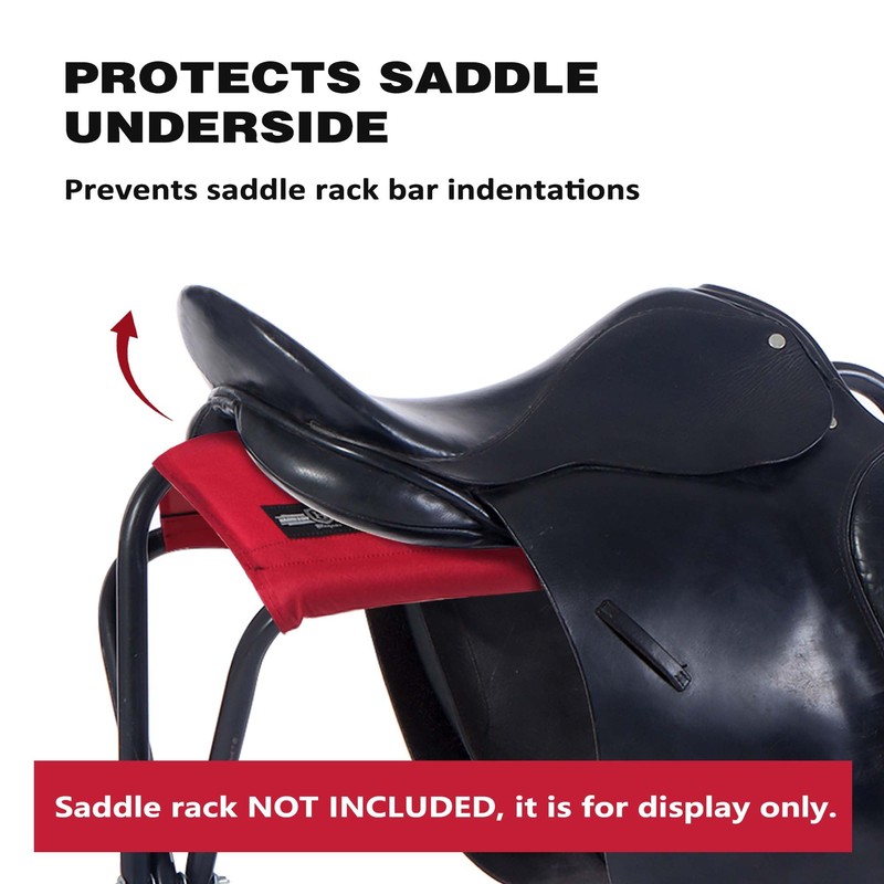 Harrison Howard Free-Standing Saddle Stand Saver Fabric Lightweight Adds Protection