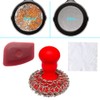 316 Upgraded Chainmail Scrubber with Silicone Handle Cast Iron Cleaner