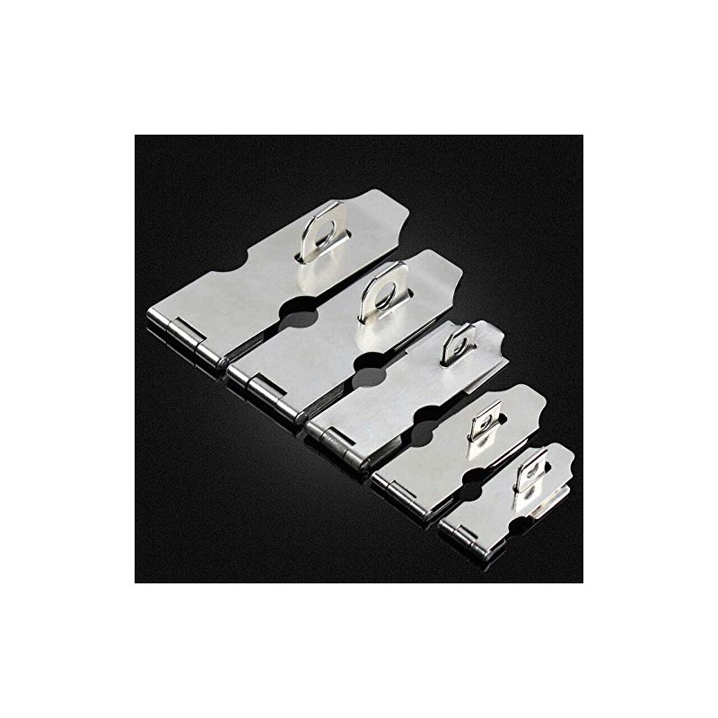 Powertool Hasp with Clasp Door Padlock Safety Lock Door Padlock