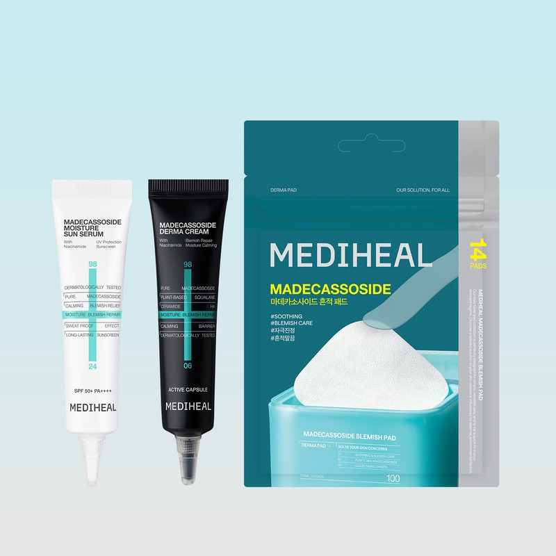 Mediheal Travel Kit (Miniature Moisture Sun Serum + Miniature Cream