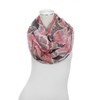 Majea Women's Loop Scarf, Tube Scarf, Neck Scarf - Pink
