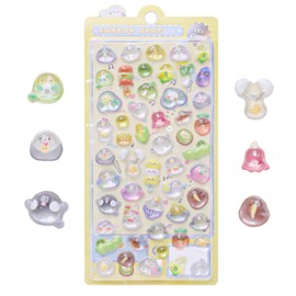 3D Cute Cartoon Chicken Puff Stickers - Kawaii Mini Puffy Stickers for Scrapbooks, Planners, Journals, Laptops & Phone Cases