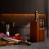 Chicago Cutlery Racine 12-PC Kitchen Knife Wood Block Set, Stainless
