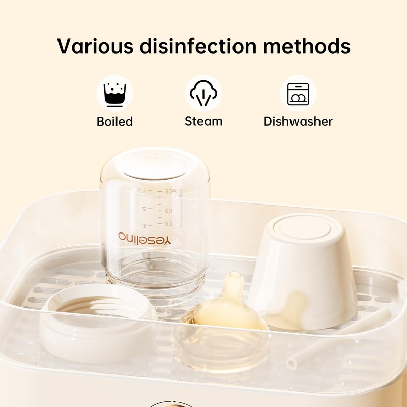 Natural Nursing Glass Baby Bottle - with Anti-Colic Vent System