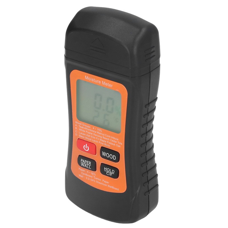 Moisture Meter Wood Moisture Detector Intelligent Temperature Humidity Measuring Digital