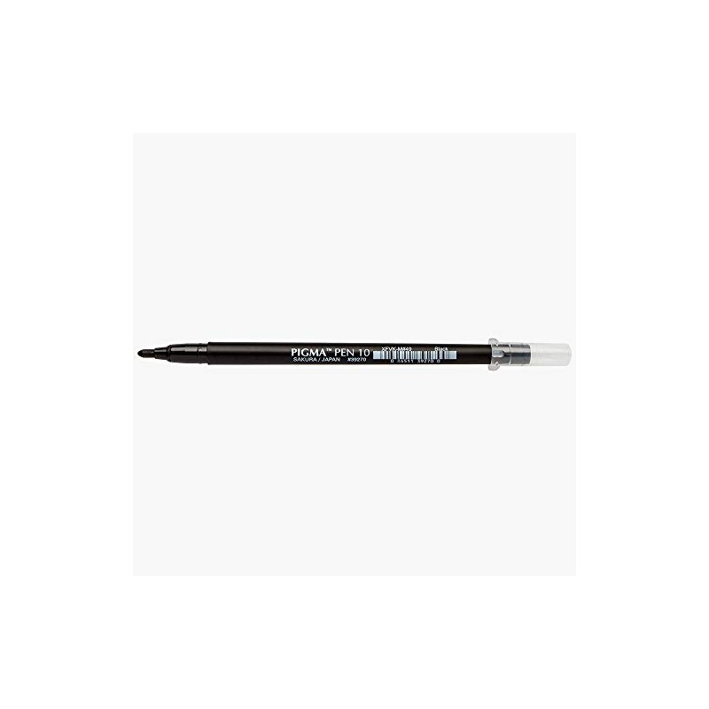SAKURA PIGMA SENSEI 10 PEN BLACK 1.0MM BOLD TIP -