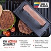 Victoria Cast Iron Panini Press, Burger Press, Bacon Press, Grill