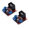 Pack of 2Pcs L298N Dual H Bridge Stepper Motor Driver